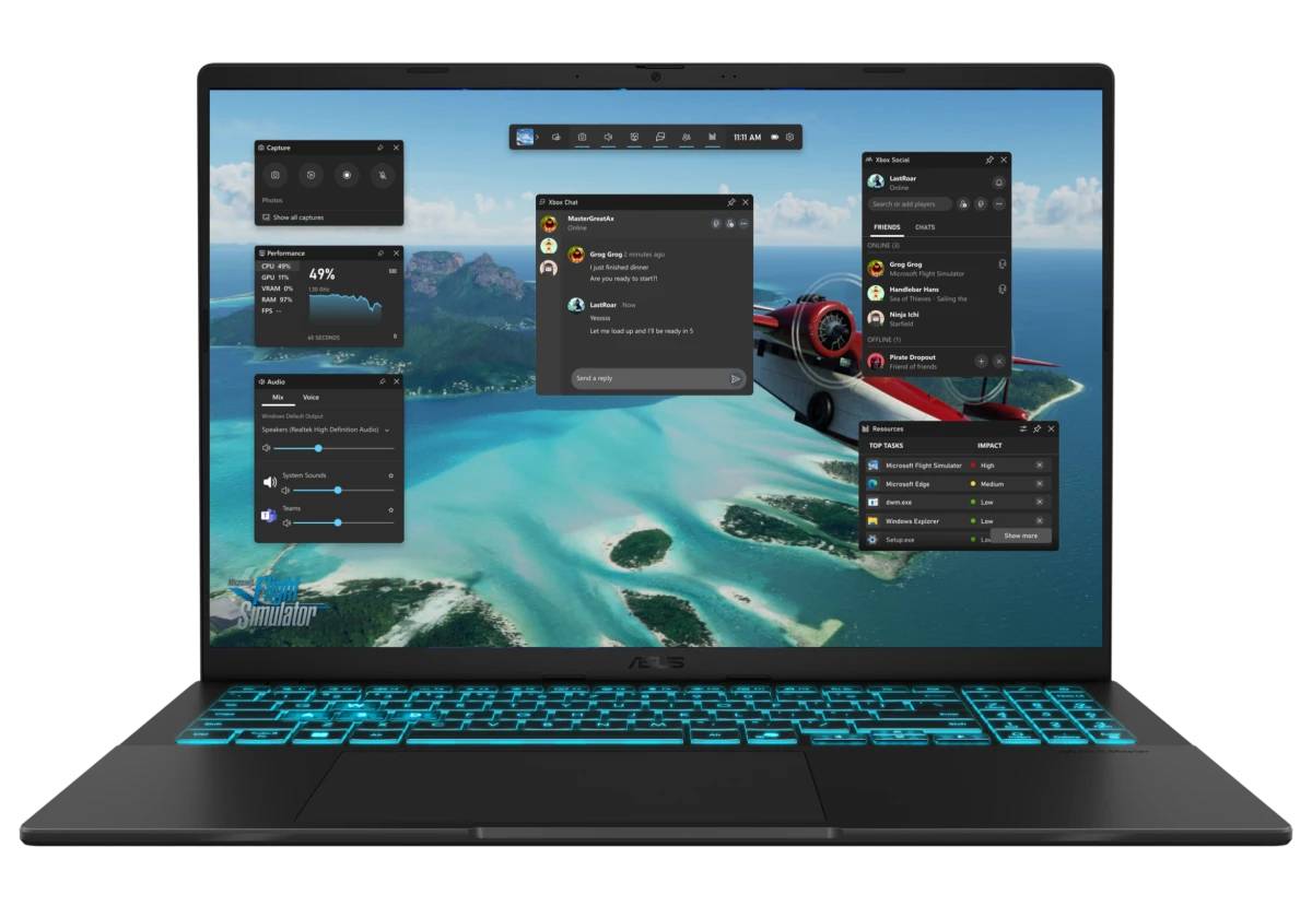 Ноутбук Asus Vivobook V16 V3607VP-TK116, 16" IPS, Core 5 210H/ 16Gb/ 512SSD/ RTX 5070 8GB/ Black (90NB16R1-M007R0)