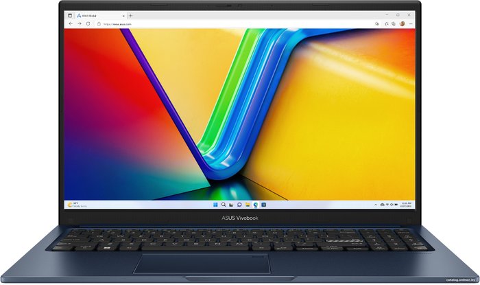Ноутбук ASUS Vivobook 15 X1504MA-BQ774W, 15.6" IPS, Core 5 315/ 16Gb/ 512SSD/ W11/ Blue (90NB17I1-M01M10)