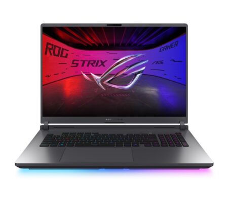 Ноутбук Asus ROG Strix G18 G815LW-S9014, 18" IPS, Core Ultra 9 275HX/ 32Gb/ 1TbSSD/ RTX 5080 16Gb/ Eclipse Gray (90NR0LC1-M000F0)