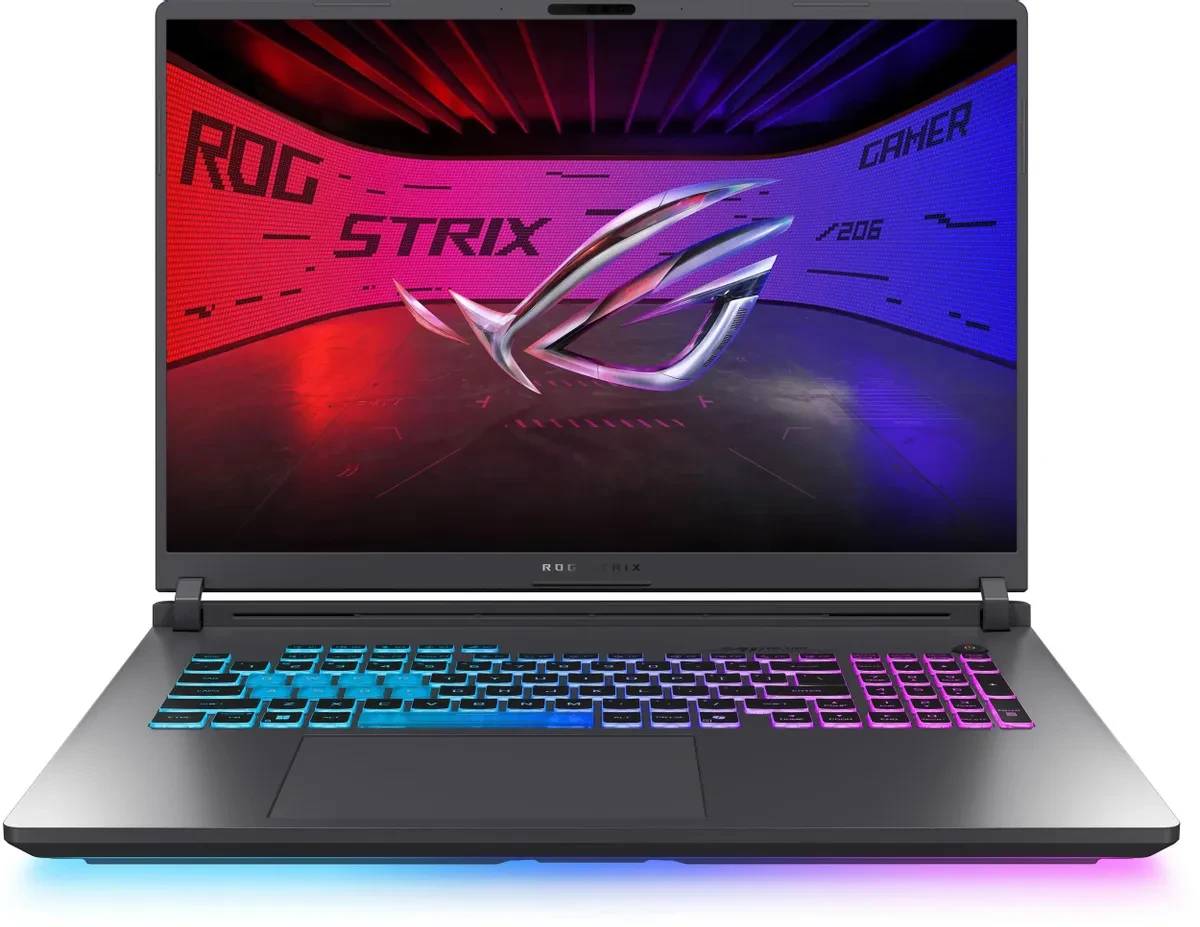 Ноутбук Asus ROG Strix G18 G815LP-TT202, 18" IPS, Core Ultra 7 255HX/ 16Gb/ 1TbSSD/ RTX 5070 8Gb/ Grey (90NR0LK1-M00A40)