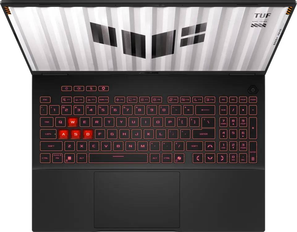 Ноутбук Asus TUF Gaming A16 FA608PP-QT181, 16", IPS, Ryzen 9 8940HX/ 32Gb/ 512SSD/ RTX 5070 8Gb/ Black (90NR0MD1-M00A70)
