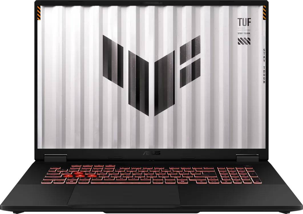 Ноутбук Asus TUF Gaming A18 FA808PP-S8034, 18" IPS, Ryzen 9 8940HX/ 16Gb/ 512SSD/ RTX 5070 8Gb/ grey (90NR0MG1-M001D0)