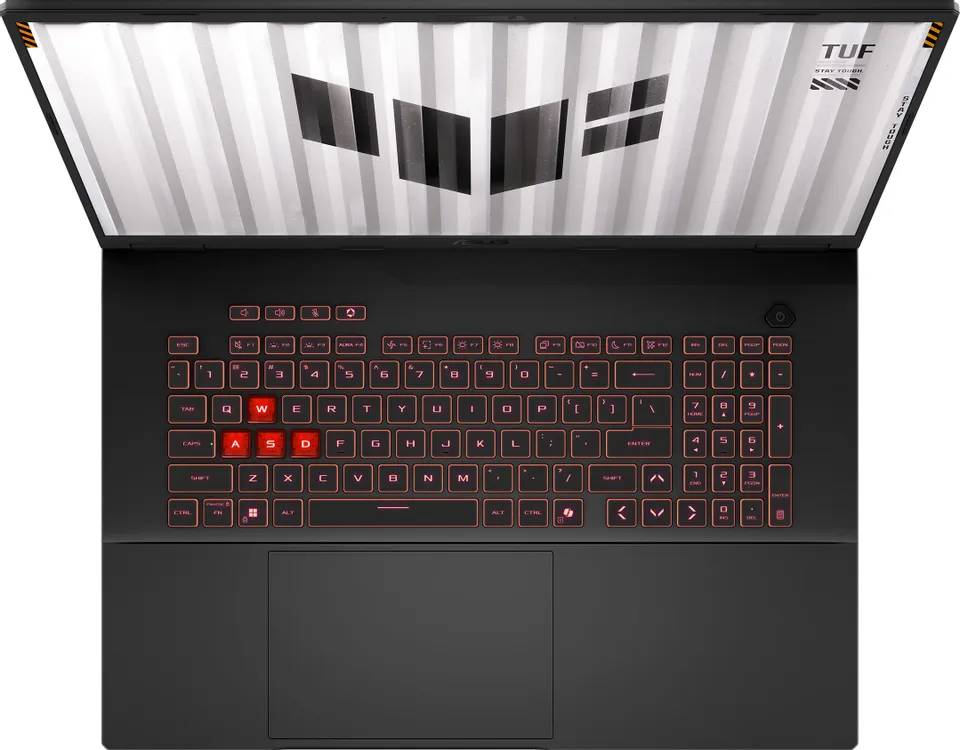 Ноутбук Asus TUF Gaming A18 FA808PP-S8034, 18" IPS, Ryzen 9 8940HX/ 16Gb/ 512SSD/ RTX 5070 8Gb/ grey (90NR0MG1-M001D0)