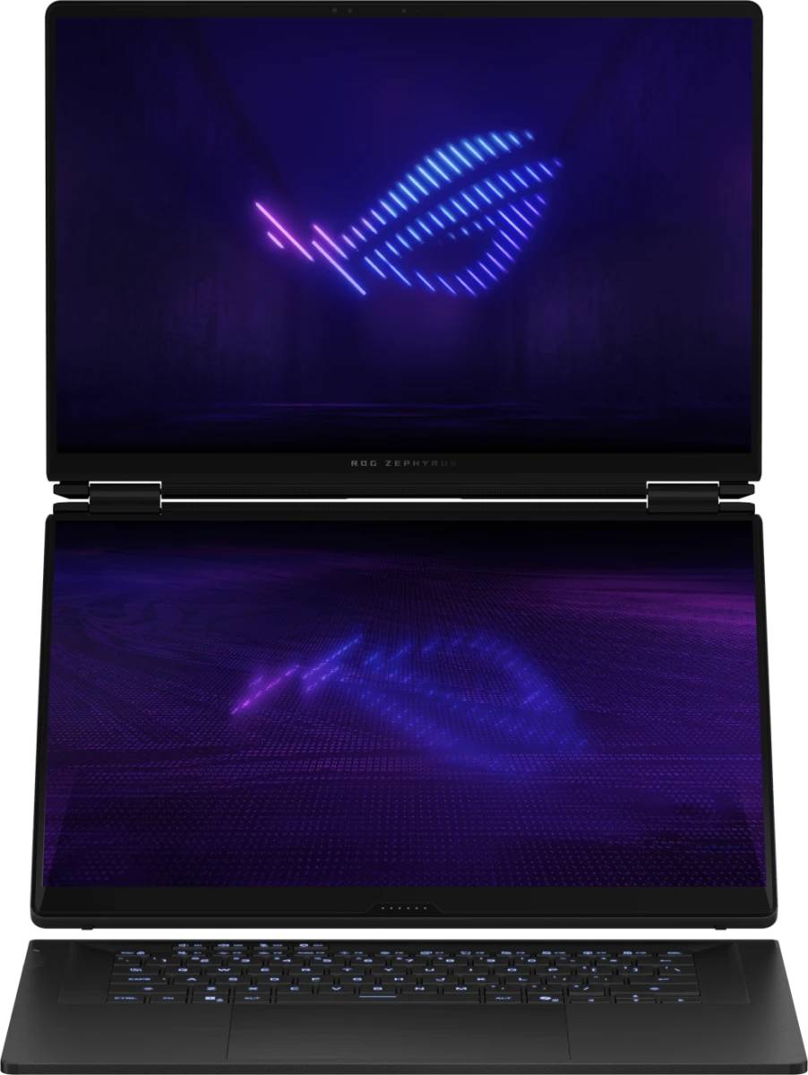 Ноутбук Asus ROG Zephyrus Duo 16 GX651AX-SR117W, 16" IPS, Core Ultra 9 386H/ 64Gb/ 1TbSSD/ RTX 5090 24Gb/ W11/ Black (90NR0NT2-M00520)