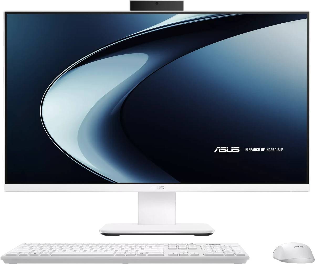 Моноблок ASUS VM670KA V600 AiO, 27" IPS, Ryzen AI 5 330/ 16Gb/ 512SSD/ W11/ White (90PT0455-M007S0)