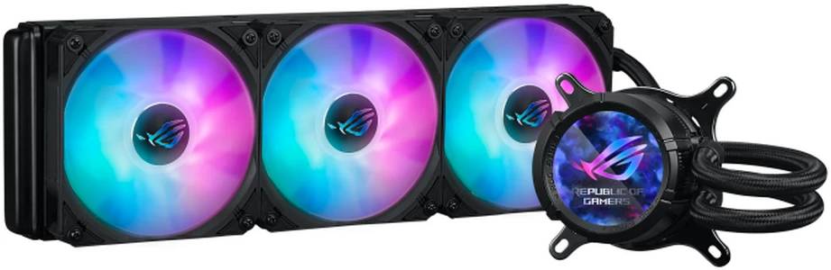 Жидкостное охлаждение Asus ROG STRIX LC III 360 ARGB LCD (90RC00W1-M0UAY0) (LGA1700 Ready)