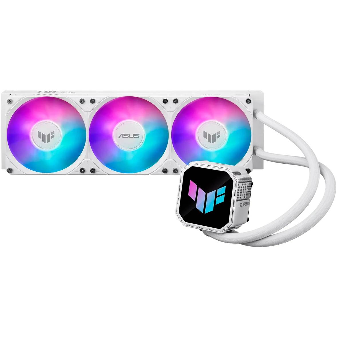 Жидкостное охлаждение ASUS TUF Gaming LC III 360 ARGB White (90RC0192-B0EAY0) (LGA1700 Ready)