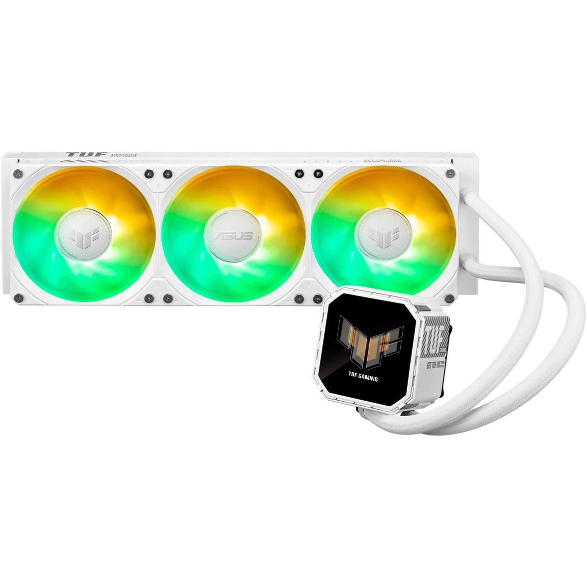 Жидкостное охлаждение ASUS TUF Gaming LC III 360 ARGB LCD White (90RC01A2-B0EAY0) (LGA1700 Ready)