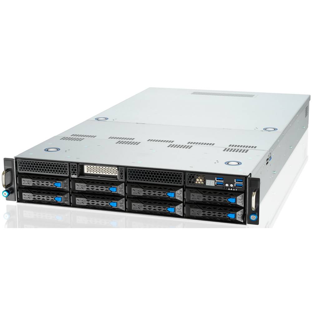 Серверная платформа ASUS ESC4000-E10 (90SF01B3-M00510) 2U, 2xLGA4189, 16xDDR4, 8x3.5"/2.5", 2x1GbLan, 2x1600W