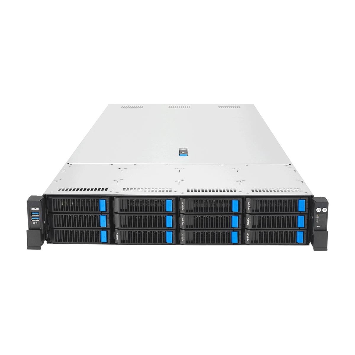 Серверная платформа ASUS RS720-E12-RS12U (90SF03T1-M000F0) 2xLGA4710, 32xDDR V, 12x2,5", 2x2700Вт, 2U