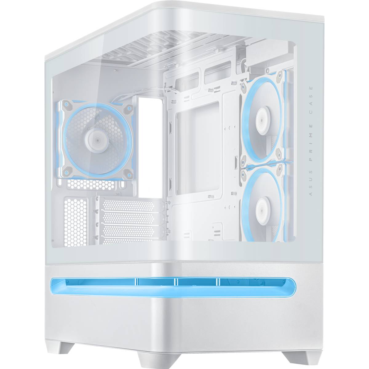 Корпус Asus Prime AP202 TG White 90DC00P3-B19000, без БП, mATX