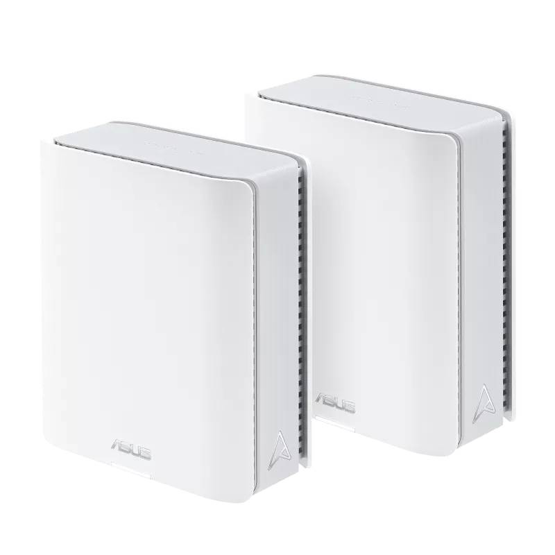 Wi-Fi система Asus BT10 White W-2-PK (2-pack), 2.4/5/6GHz, 18000Mbps, 2xLAN 10Gbps, 1xLAN 1Gbps, USB, WAN