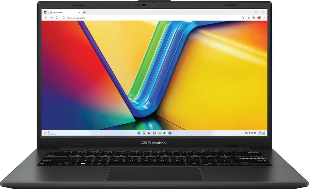 Ноутбук Asus VivoBook Go 14 E1404FA-EB461, 14" IPS, Ryzen 5 7520U/ 8Gb/ 512SSD/ Black (90NB0ZS2-M00N30)