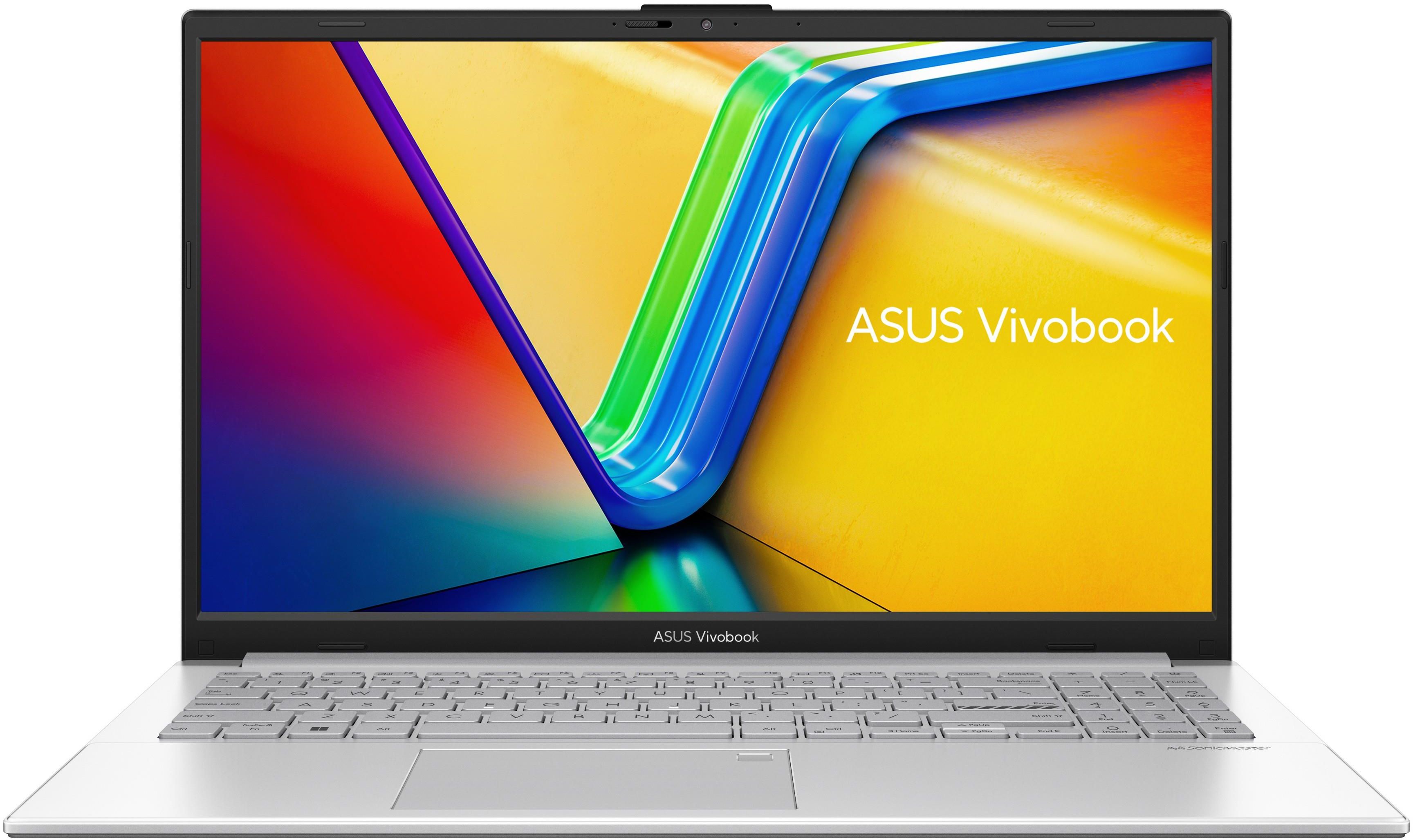 Ноутбук Asus VivoBook Go 15 E1504FA-BQ1074, 15.6" IPS, Ryzen 5 7520U/ 8Gb/ 512SSD/ Silver (90NB0ZR1-M01WP0)