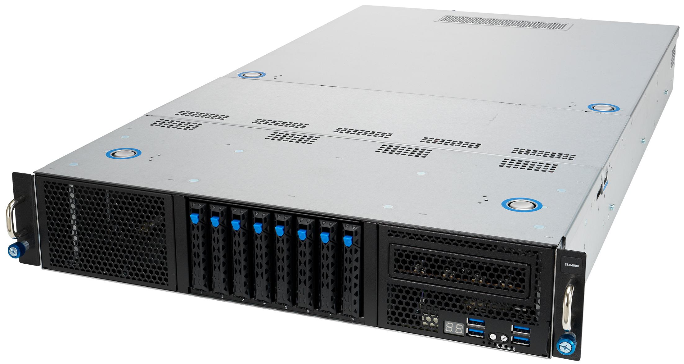 Серверная платформа ASUS Generation E10 ESC4000-E10S (90SF01B3-M004P0) LGA4189, C621A, 16xDDR4, 8x2.5"(HDD/SSD), 2xGbLAN, 1600W HS, 2U