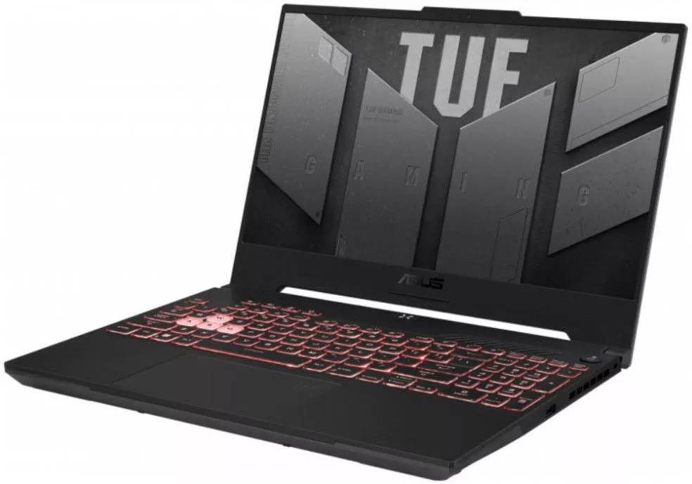 Ноутбук Asus TUF Gaming A15 FA507NU-LP031, 15.6" IPS, Ryzen 7 7735HS/ 16Gb/ 512SSD/ RTX 4050 6Gb/ Grey (90NR0EB5-M003D0)