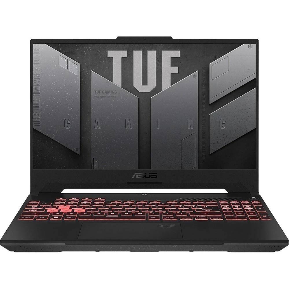 Ноутбук Asus TUF Gaming A15 FA507NV-LP058, 15.6" IPS, Ryzen 7 7735HS/ 16Gb/ 512SSD/ RTX 4060 8Gb/ Grey (90NR0E85-M004U0) (после СЦ,  отл. сост.)