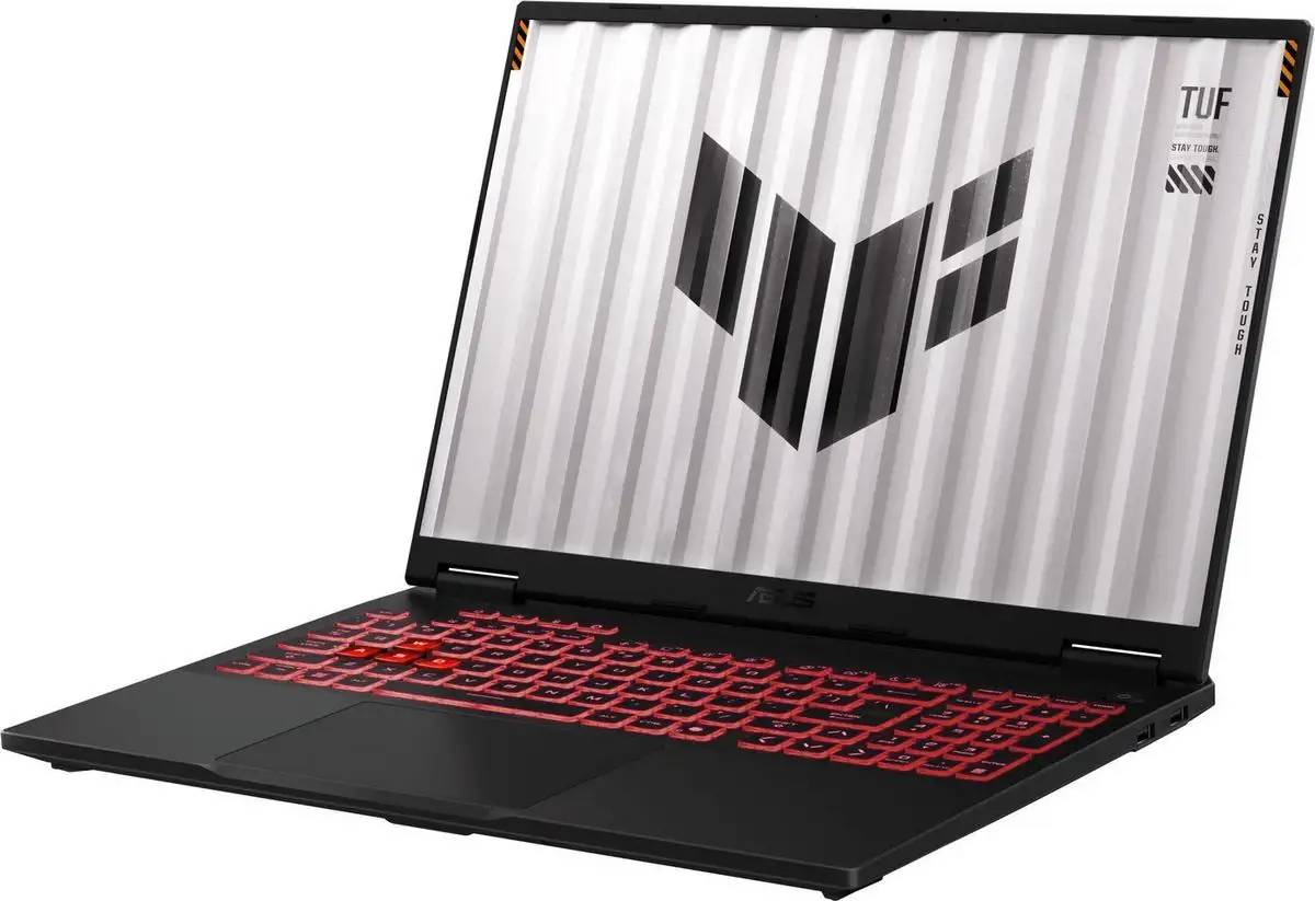Ноутбук Asus TUF Gaming A16 FA608PM-RV041, 16" IPS, Ryzen 9 8940HX/ 16Gb/ 1TbSSD/ RTX 5060 8Gb/ Grey (90NR0MC1-M002Z0)