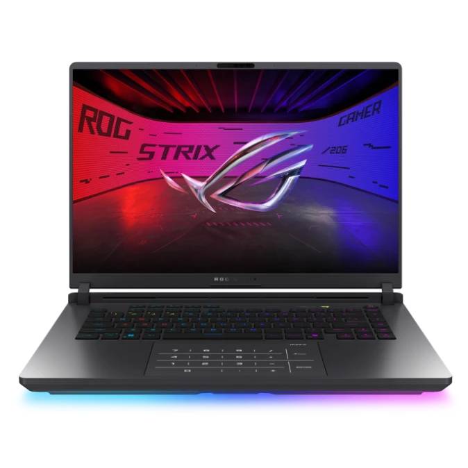 Ноутбук Asus ROG Strix G16 G615LR-S5348, 16" IPS, Core Ultra 7 255HX/ 32Gb/ 1TbSSD/ RTX 5070 TI 12Gb/ Grey (90NR0LR1-M00FB0)