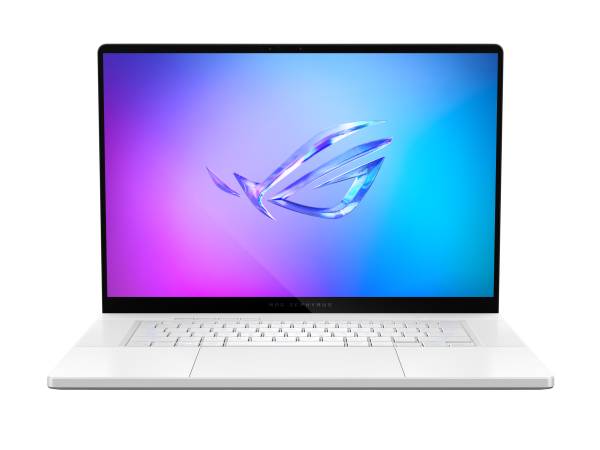 Ноутбук Asus ROG Zephyrus G16 GA605WI-QR049, 16" OLED, Ryzen AI 9 HX 370/ 32Gb/ 1TbSSD/ RTX 4070 8Gb/ White (90NR0J92-M001Y0)