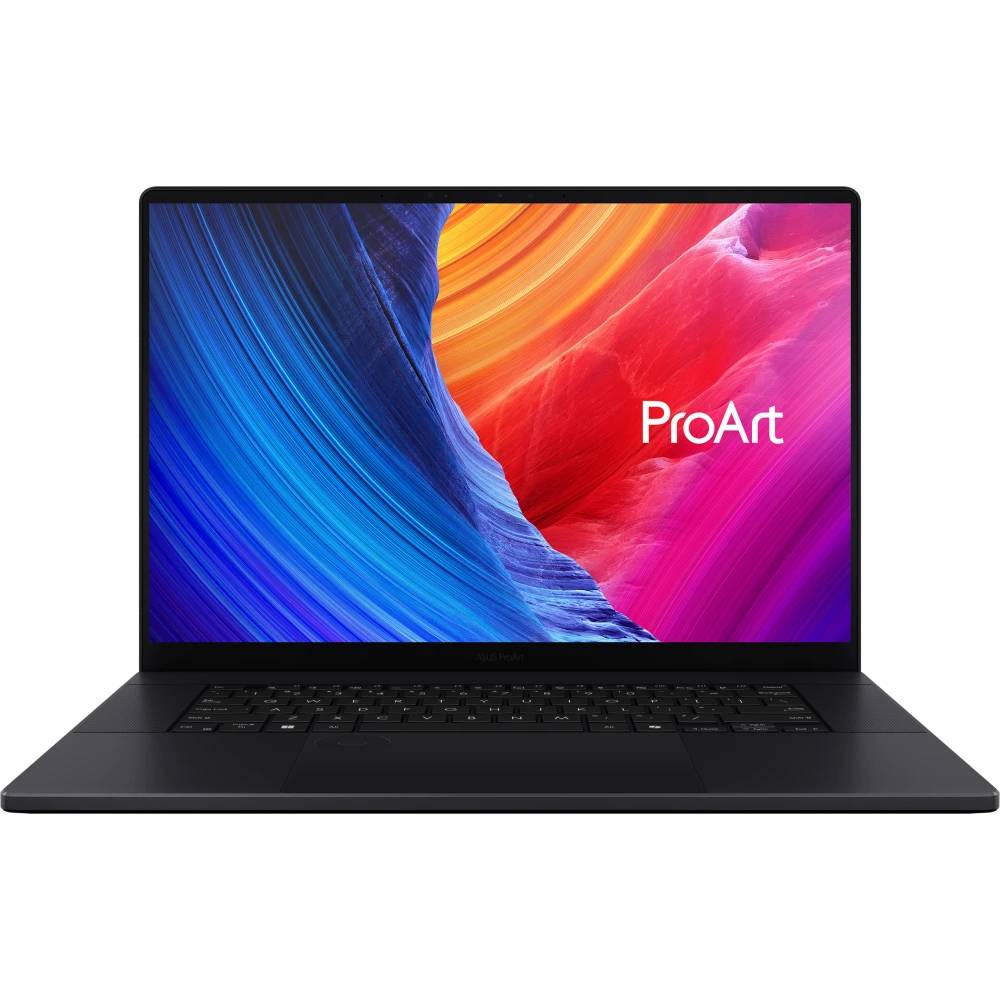 Ноутбук Asus ProArt P16 OLED H7606WX-SE042X, 16" OLED, Ryzen AI 9 HX 370/ 64Gb/ 2TbSSD/ RTX 5090 24Gb/ W11/ Nano Black (90NB17E1-M002W0)