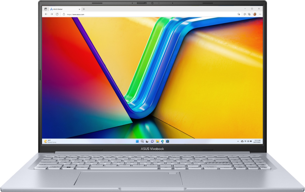 Ноутбук ASUS VivoBook 16X K3605ZV-N1136 16" IPS, Core i5 12500H/ 16Gb/ 1TbSSD/ RTX4060 8Gb/ Silver (90NB11W2-M00770)