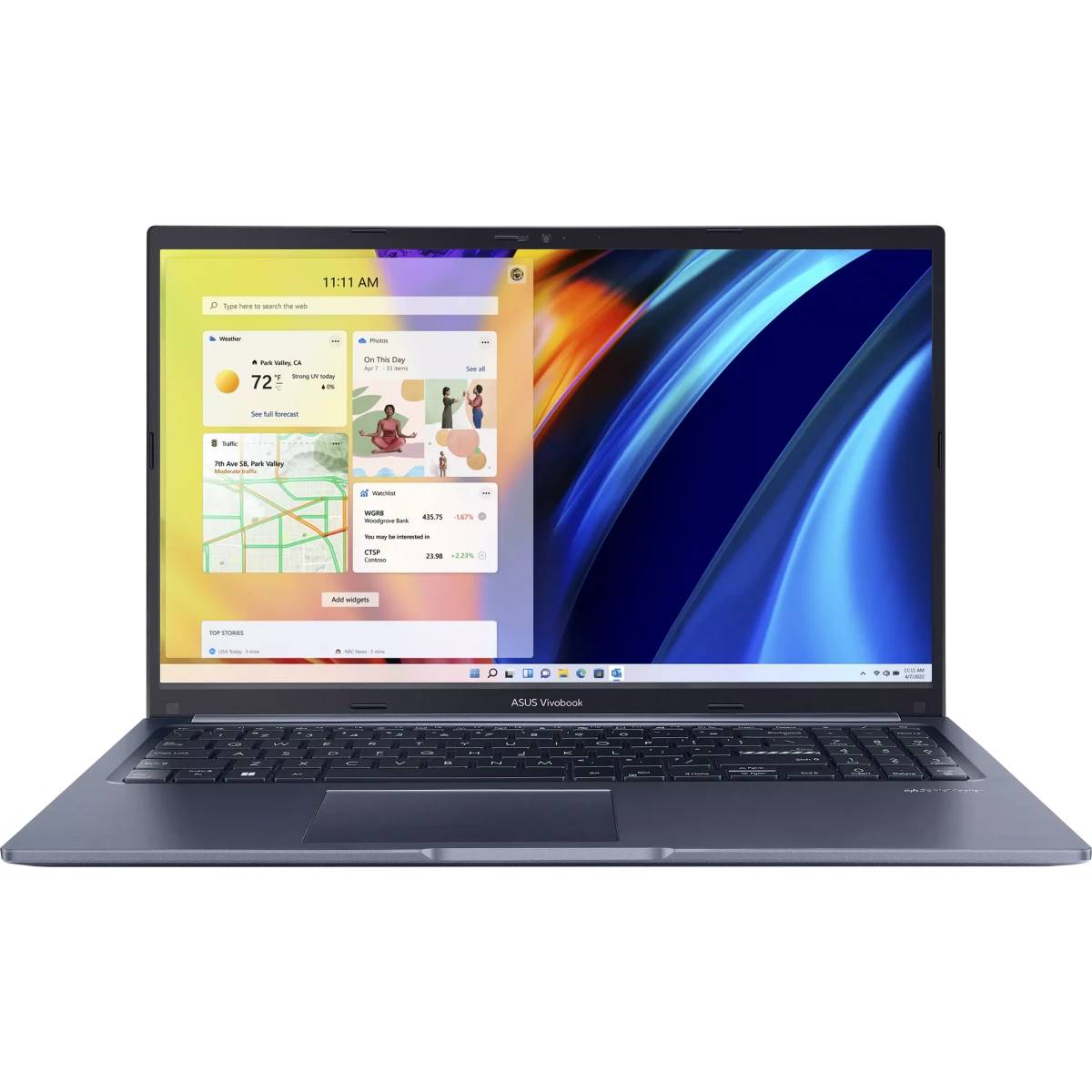Ноутбук ASUS Vivobook 15 M1502NAQ-BQ048, 15.6" IPS, Ryzen 7 170/ 16Gb/ 512SSD/ Blue (90NB1841-M00840)