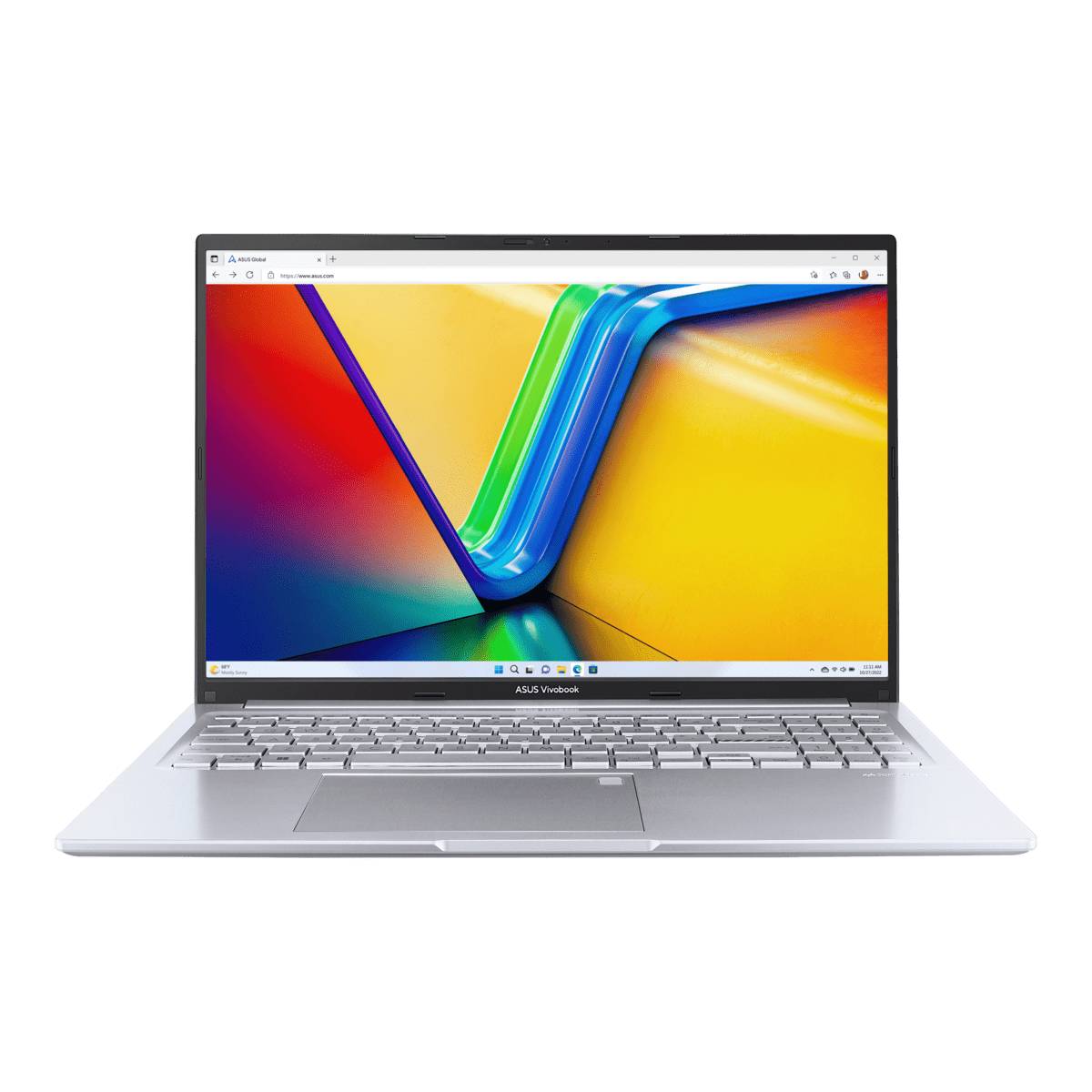 Ноутбук ASUS Vivobook1 6 M1607KA-MB011, 16" IPS, Ryzen AI 5 340/ 16Gb/ 512SSD/ Cool Silver