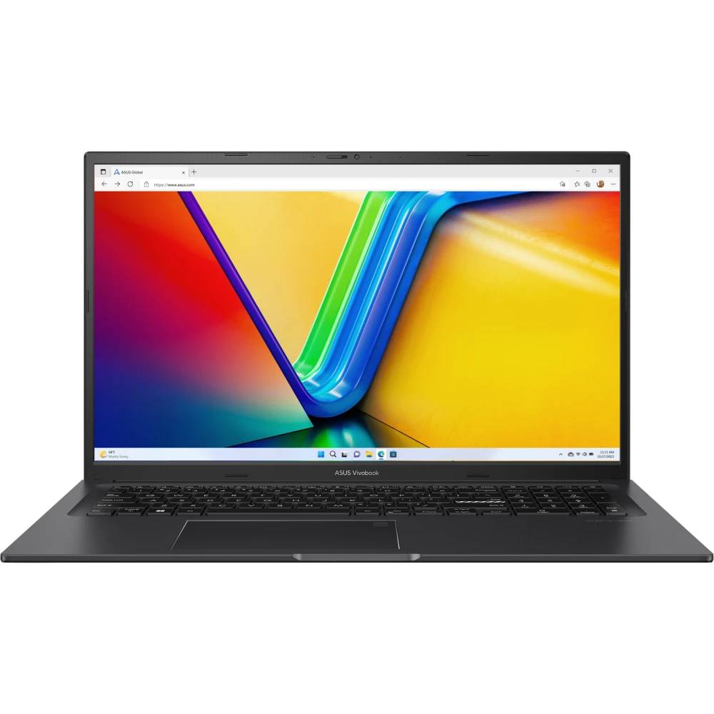 Ноутбук Asus VivoBook 17X M3704YA-AU052, 17.3" IPS, Ryzen 7 7730U/ 16Gb/ 512SSD/ Black (90NB1192-M00200) (УЦЕНКА, после СЦ, полный комплект)