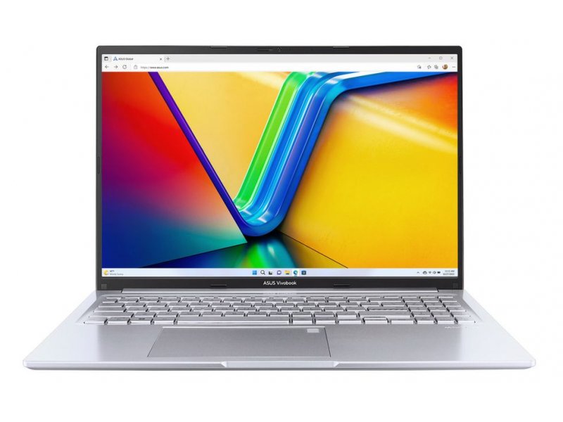Ноутбук Asus Vivobook S 14 OLED M5406NA-QD080, 14" OLED, Ryzen 5 7535HS/ 16Gb/ 512SSD/ Silver (90NB1491-M003N0)