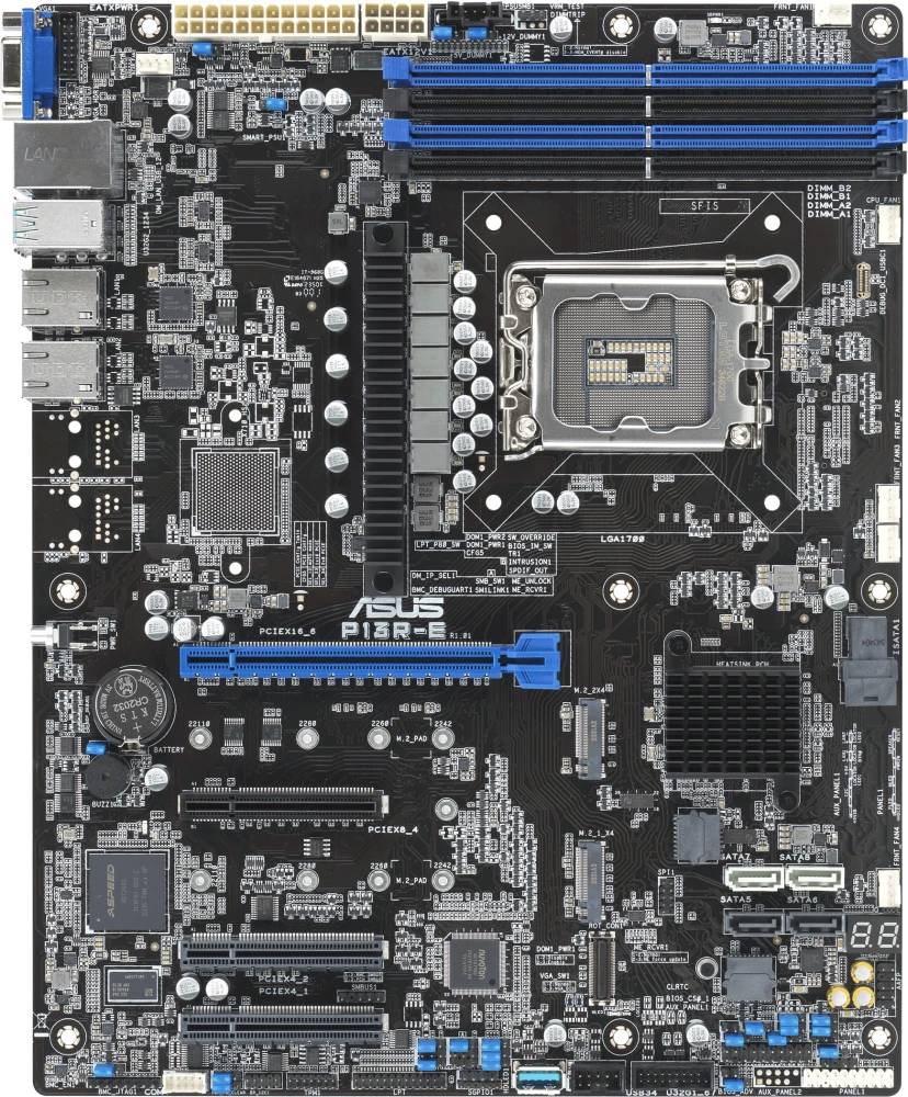 Материнская плата Asus P13R-E, LGA1700, (VGA), 4xDDR V, ATX