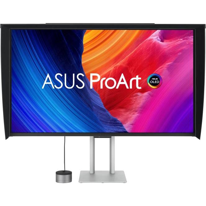 Монитор 32" Asus PA32UCDMR-K, 3840x2160, QD-OLED, 240Hz, Speakers (HDMI, DP, USB Type-C, 2xThunderbolt 4)