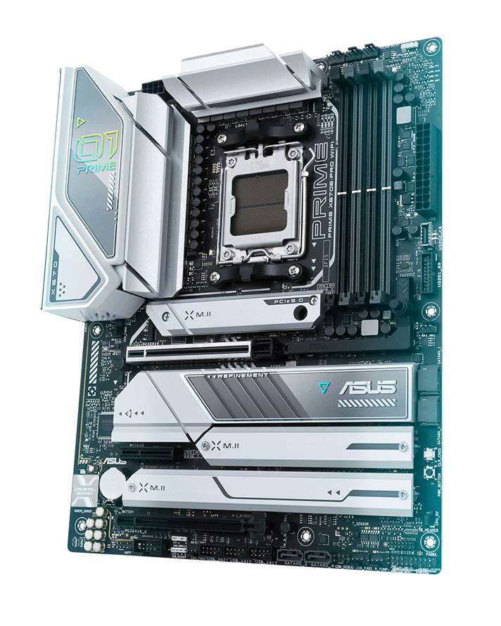 Материнская плата Asus Prime X670E-Pro WIFI, AM5, (HDMI, DP), 4xDDR V, ATX (ТОЛЬКО В СОСТАВЕ ПЭВМ)