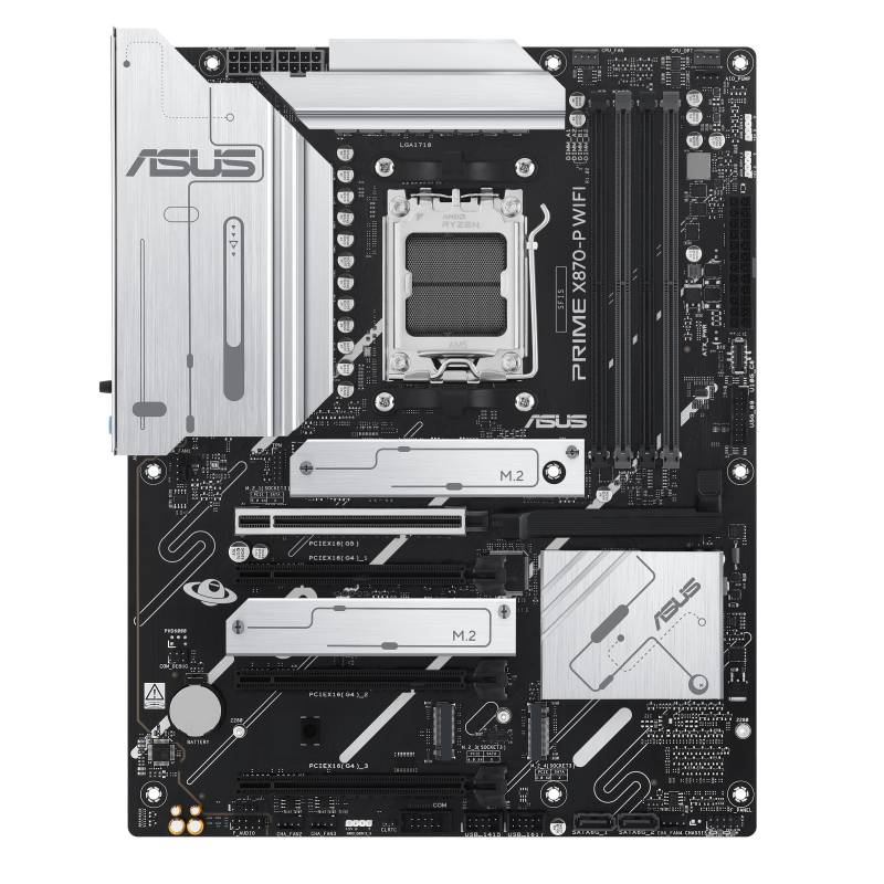 Материнская плата Asus PRIME X870-P WIFI, AM5, (HDMI), 4xDDR V, ATX