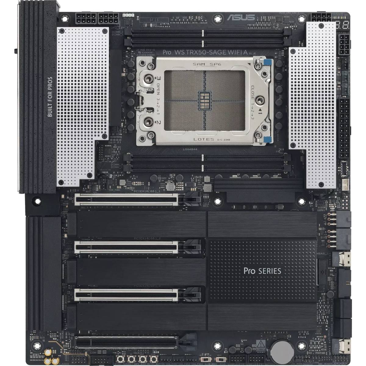 Материнская плата ASUS PRO WS TRX50-SAGE WIFI A, TR5, 4xDDR V, CEB