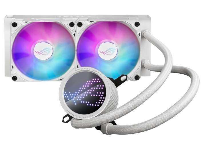 Жидкостное охлаждение ASUS ROG RYUO III 240 ARGB White Edition (90RC00J2-M0UAY0) (LGA1700 Ready)