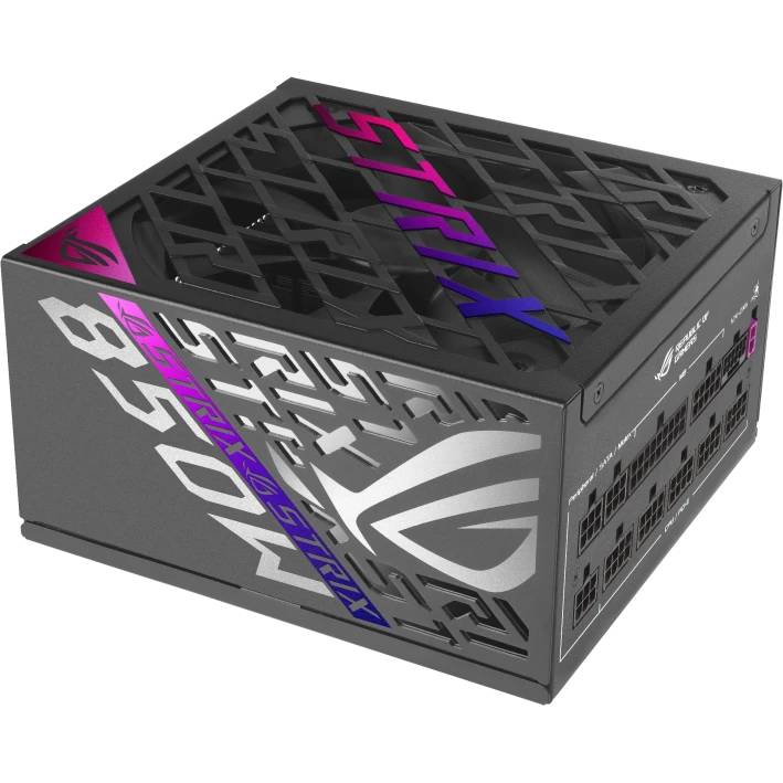 Блок питания 850Вт, Asus  ROG-STRIX-850P-GAMING, 80 Plus Platinum, APFC, ATX
