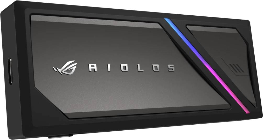 Внешний BOX ASUS ROG STRIX AIOLOS 90DD02U0-MA9000, черный