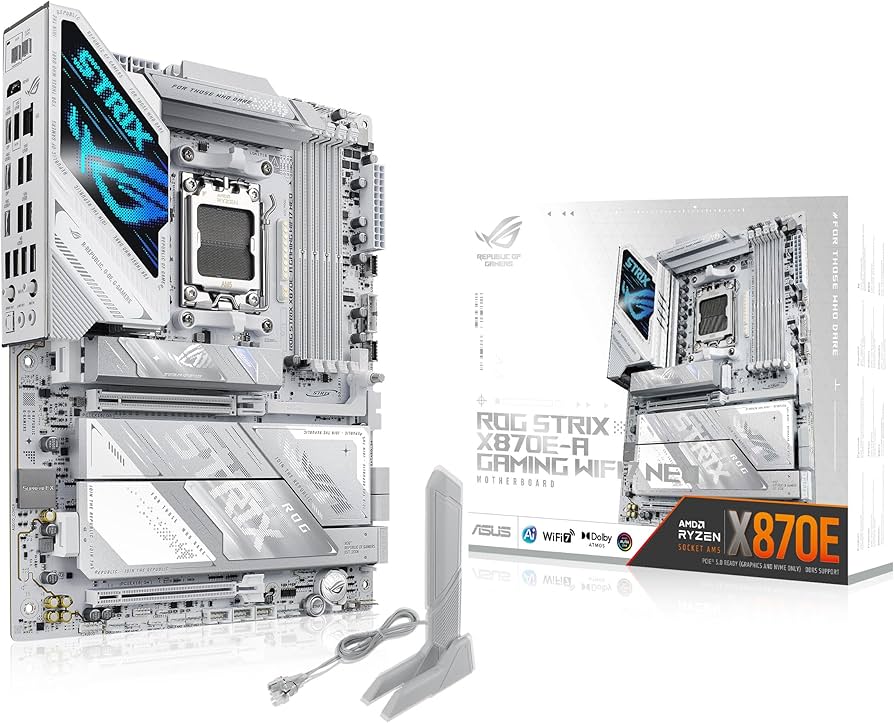 Материнская плата Asus ROG STRIX X870E-A GAMING WIFI7 NEO, AM5, (HDMI), 4xDDR V, ATX