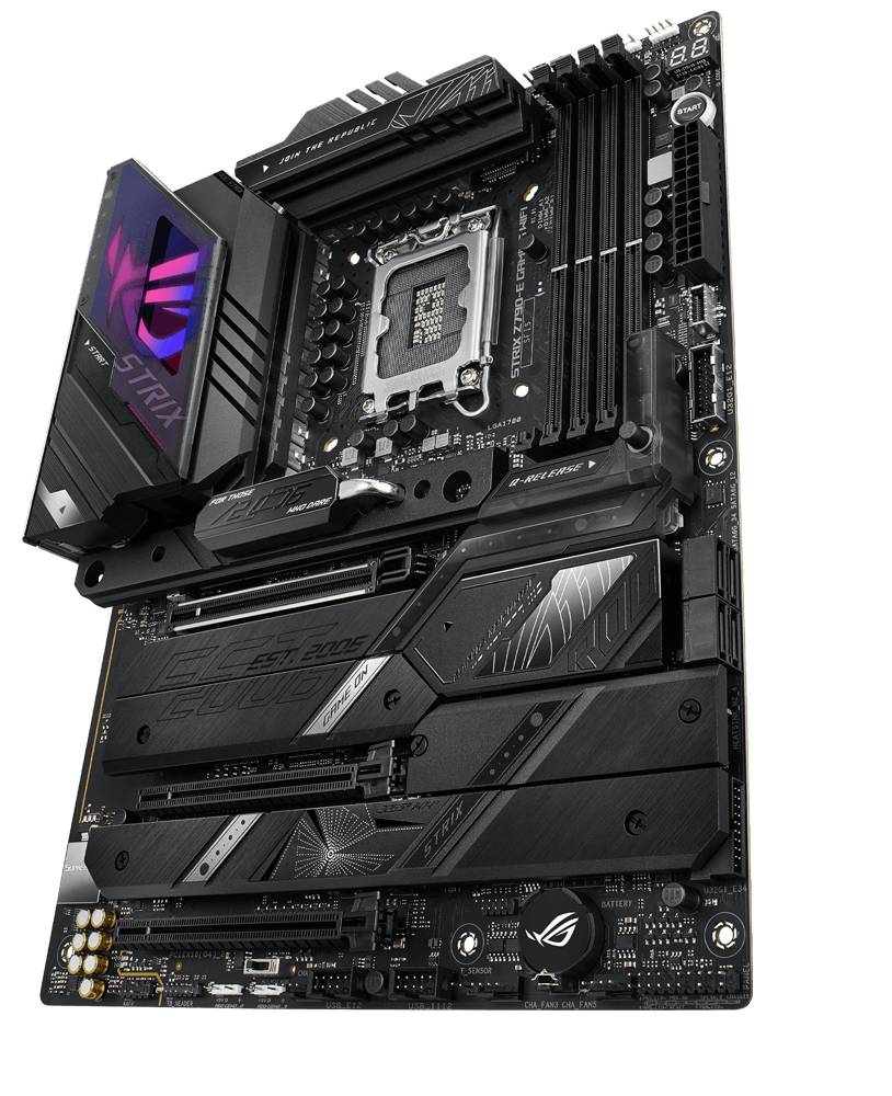 Материнская плата Asus ROG Strix Z790-E Gaming WiFi, LGA1700, (HDMI, DP), 4xDDR V, ATX