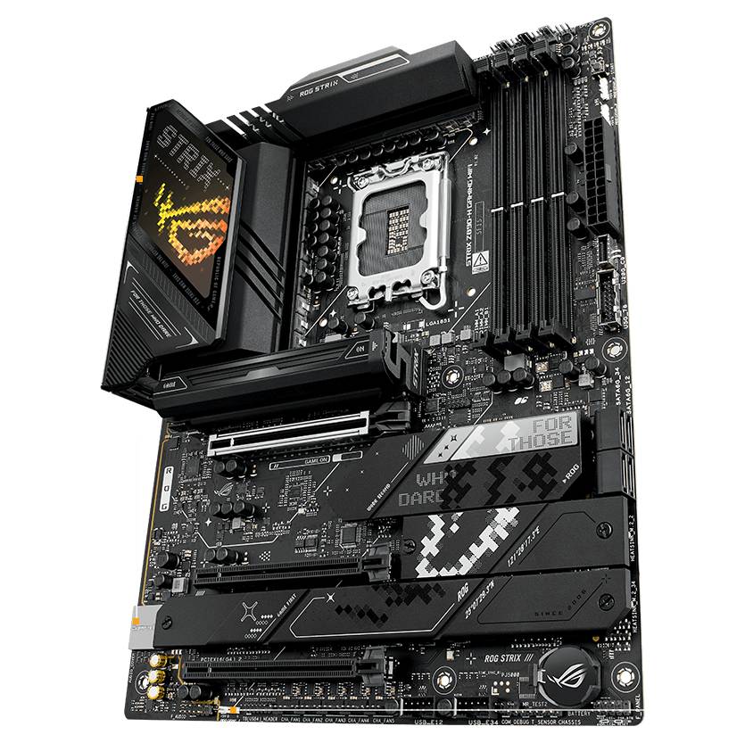 Материнская плата ASUS ROG STRIX Z890-H GAMING WIFI, LGA1851, (HDMI, DP), 4xDDR V, ATX