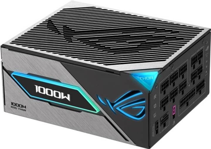 Блок питания 1000Вт, Asus ROG-THOR-1000P3-GAMING, 80 Plus Platinum, APFC, ATX (90YE00V3-B0NA00)