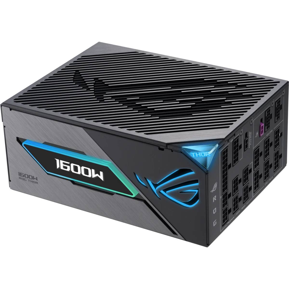 Блок питания 1600Вт, Asus ROG-THOR-1600T3-GAMING, 80 Plus Titanium, APFC, ATX