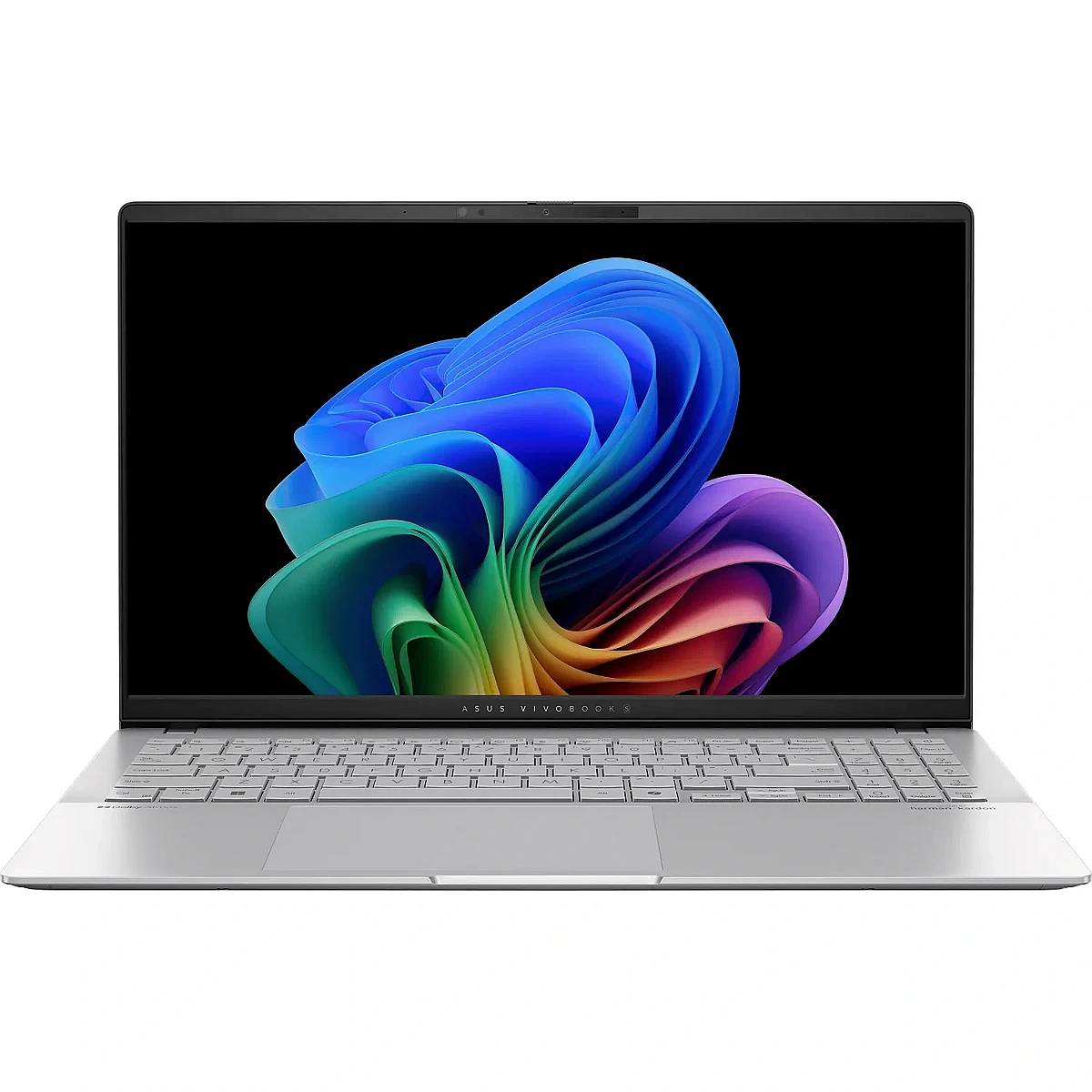 Ноутбук Asus Vivobook S 15 OLED S5507QA-MA007W, 15.6" OLED, Snapdragon X Elite X1P-42-100/ 16Gb/ 1TbSSD/ W11/ Silver (90NB14Q2-M005F0)