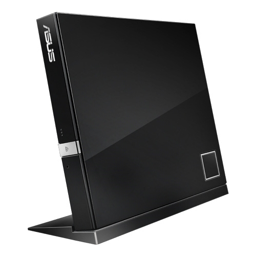 BDROM/DVDRW ASUS SBC-06D2X-U, внешний, slim, USB, черный