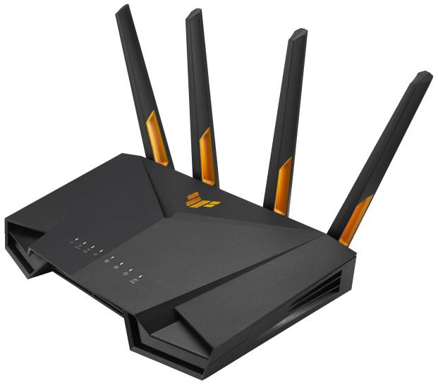 Роутер Wi-Fi Asus TUF-AX4200, 2.4/5GHz 4177Mbps, 4xLAN 1Gbps, 1xWAN 2.5Gbps, 1xUSB