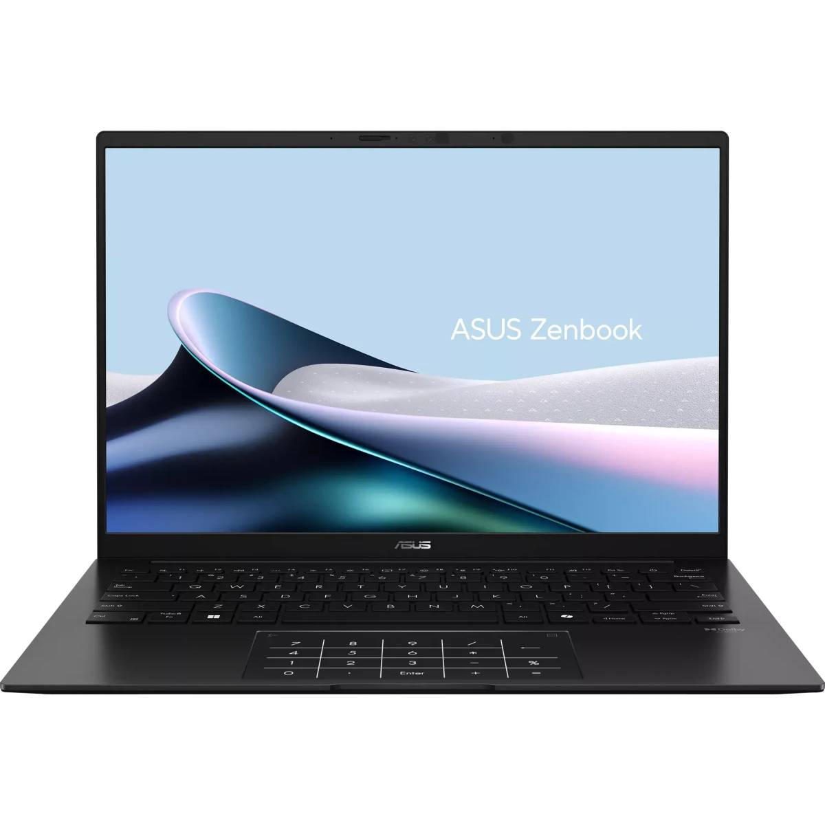 Ноутбук Asus Zenbook 14 OLED UM3406GA-QD049, 14" OLED, Ryzen AI 5 430/ 16Gb/ 512SSD/ Black (90NB17R1-M00210)