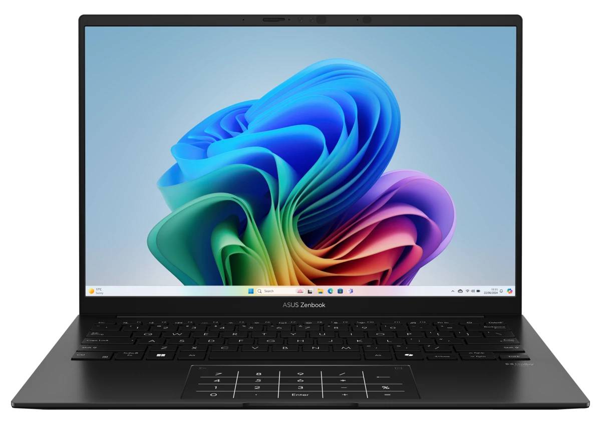 Ноутбук Asus Zenbook 14 OLED UM3406KA-QD151, 14" OLED, Ryzen AI 5 340/ 16Gb/ 1TbSSD/ Jade Black (90NB14U1-M00890)
