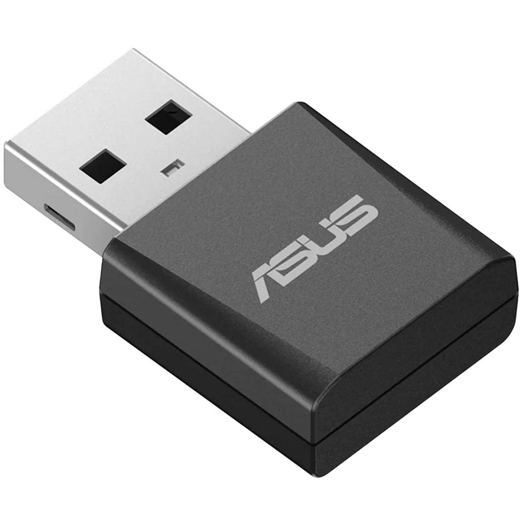 Сетевая карта Wi-Fi, ASUS USB-BE92 NANO, 2.4/5/6GHz, 2900MBps, USB2.0