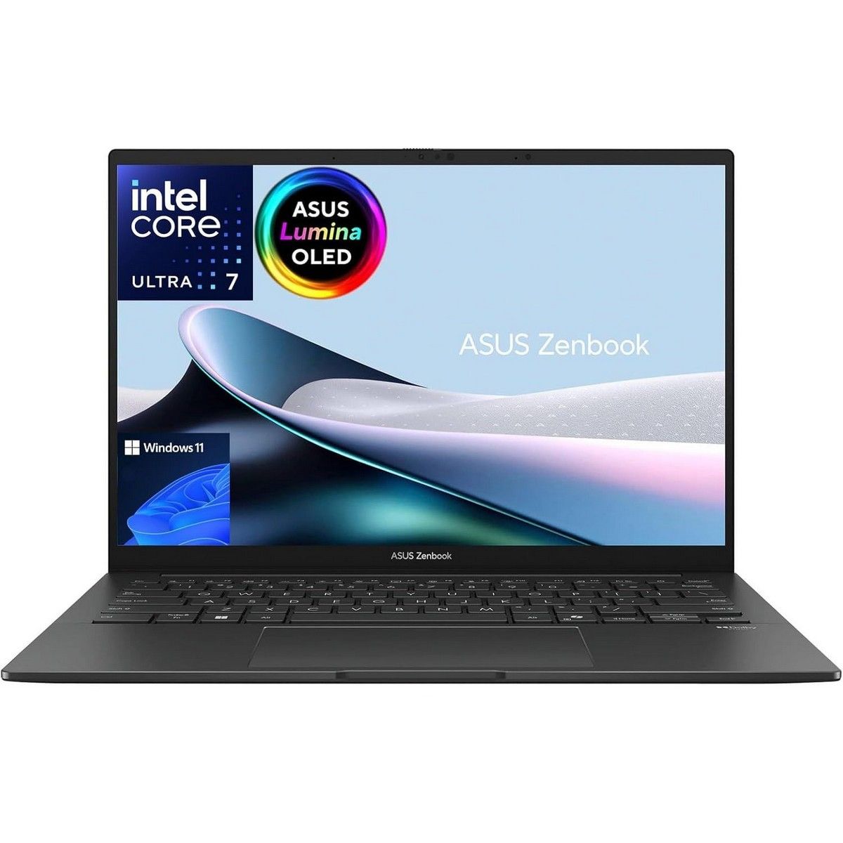 Ноутбук Asus Zenbook 14 OLED UX3405CA-U7512, 14" OLED Touch, Core Ultra 7 255H/ 16Gb/ 512SSD/ W11/ Grey (90NB14W7-M00MP0)